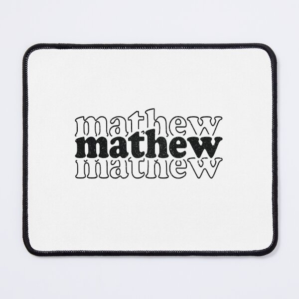 Item preview, Mathew Name Personalized designed and sold by Watsonarts.