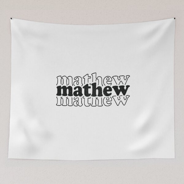 Item preview, Mathew Name Personalized designed and sold by Watsonarts.