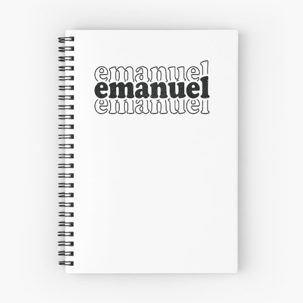 Item preview, Emanuel Name Personalized designed and sold by Watsonarts.