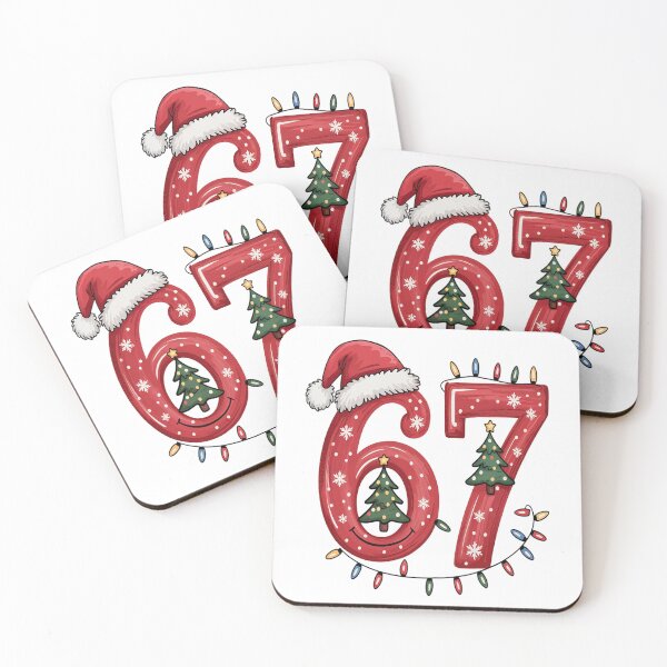 Item preview,  67 Six Seven Meme Santa Xmas Christmas Party Couples designed and sold by VladoZork.