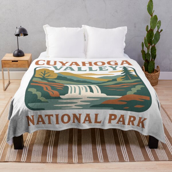 Item preview, Cuyahoga Valley National Park Retro Design designed and sold by Vendeloc.