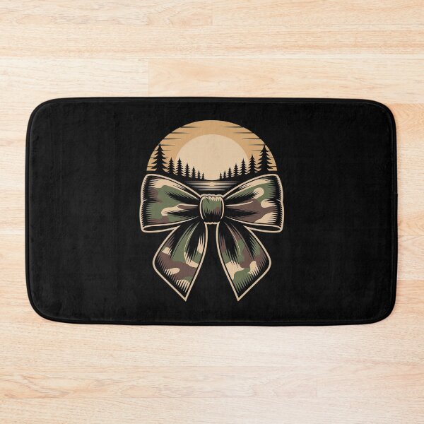 Item preview, Camouflage Old Camo Bow Sunset Camo Coquette Bow Hunting designed and sold by JulienAureo.