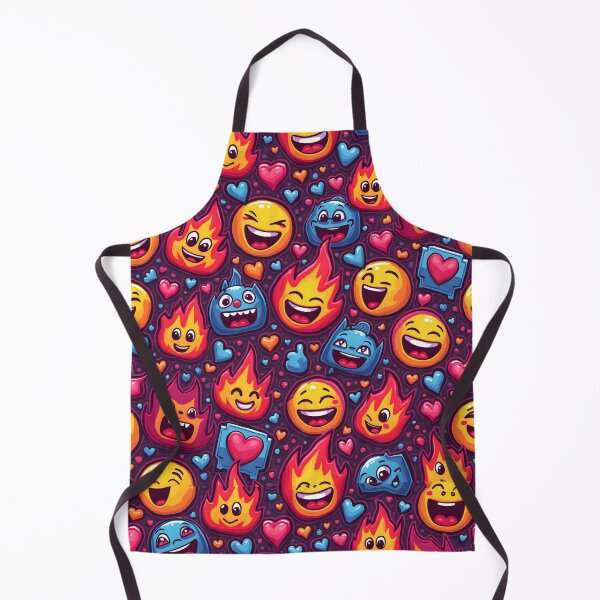 Item preview, A chaotic collage of expressive emojis designed and sold by BDLdesigns.