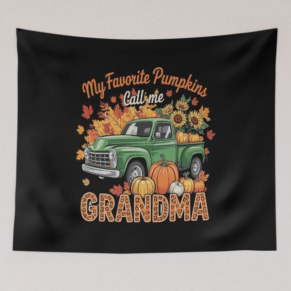 Item preview, Autumn Fall My Favorite Pumpkin Call Me Grandma designed and sold by VladoZork.
