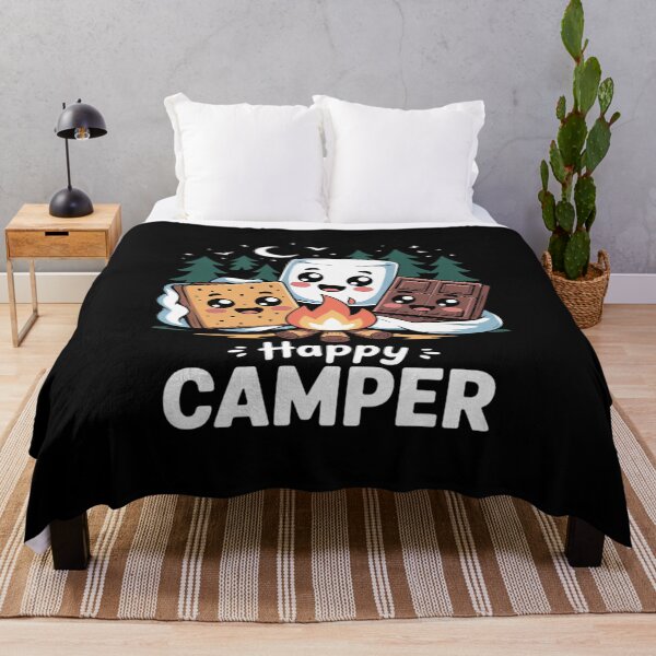 Item preview, Campfire Camping Outdoor Friends Smores Happy Camper designed and sold by JulienAureo.