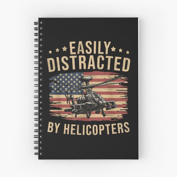 Item preview, Easily Distracted by Helicopters USA Shirt designed and sold by LashondaGreen89.