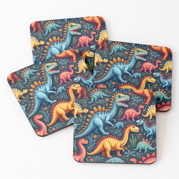 Item preview, Cute, chunky dinosaurs in every color designed and sold by BDLdesigns.
