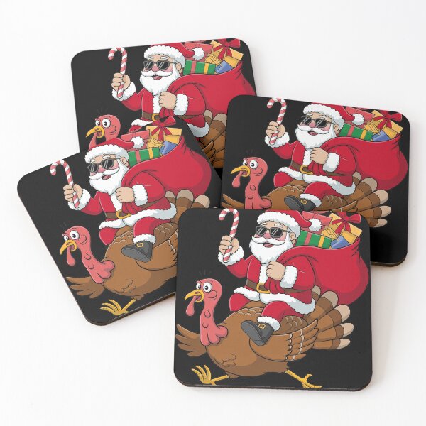 Item preview, Boy Santa Turkey Thanksgiving Christmas designed and sold by VladoZork.