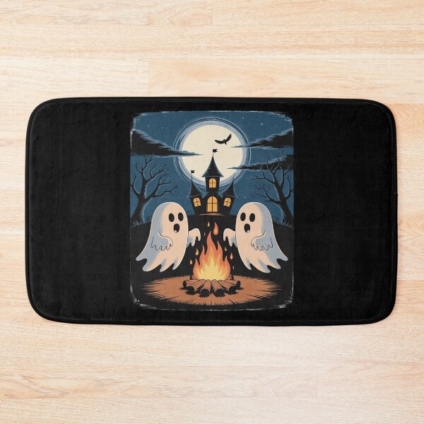 Item preview, Campfire Ghost Haunted Forest Bonfire Cute designed and sold by JulienAureo.