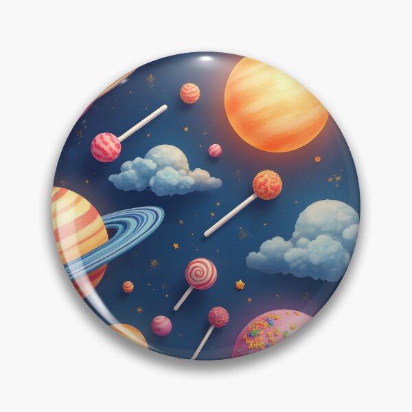 Item preview, Planets as vibrant,  swirly lollipops and hard candies  designed and sold by BDLdesigns.
