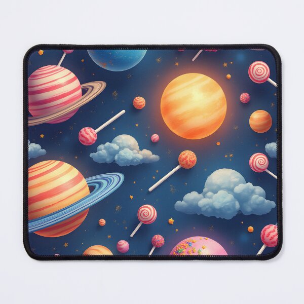 Item preview, Planets as vibrant, swirly lollipops and hard candies designed and sold by BDLdesigns.