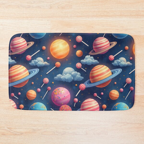 Item preview, Planets as vibrant,  swirly lollipops and hard candies  designed and sold by BDLdesigns.