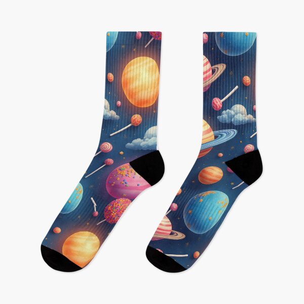 Item preview, Planets as vibrant,  swirly lollipops and hard candies  designed and sold by BDLdesigns.