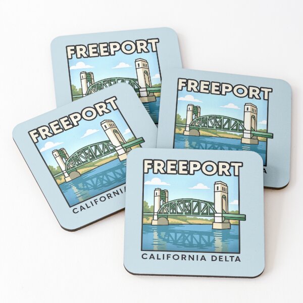 Item preview, Freeport Bridge / California Delta designed and sold by Myra365Art.