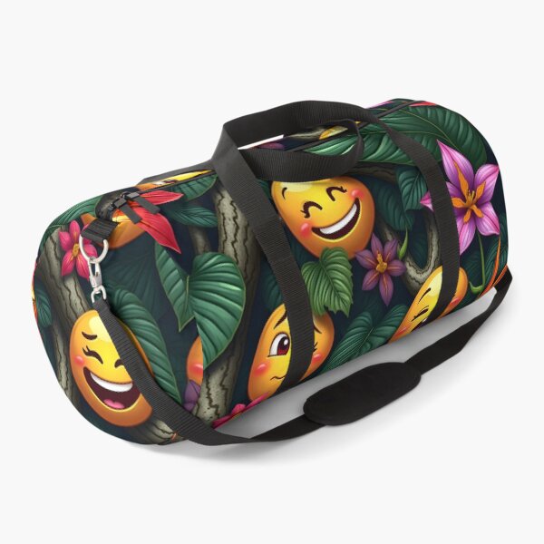 Item preview, Realistic Emoji Faces in Tropical Jungle designed and sold by BDLdesigns.