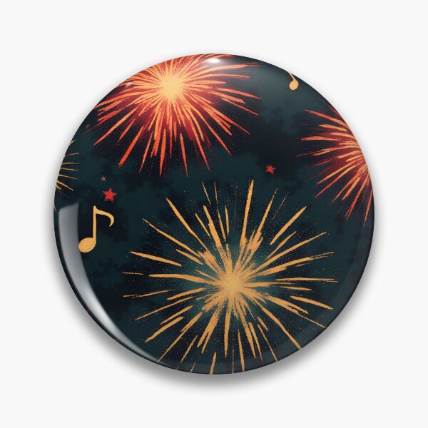 Item preview, Fireworks deep reds, rusty oranges, and murky greens designed and sold by BDLdesigns.