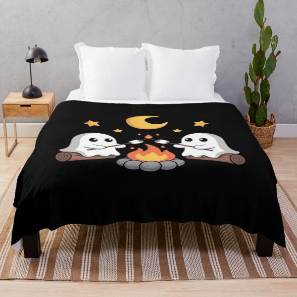 Item preview, Camping Ghosts Marshmallow Halloween Campfire Ghost Camping designed and sold by JulienAureo.