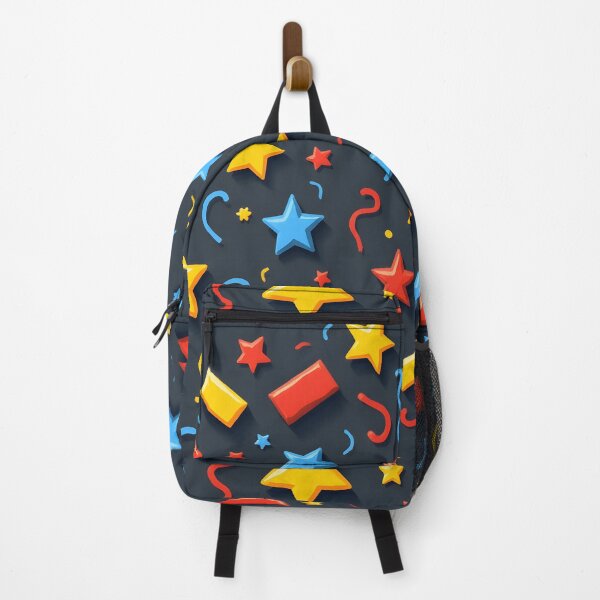 Item preview, Confetti shapes in primary red, yellow, and blue, designed and sold by BDLdesigns.