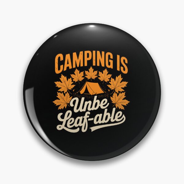 Item preview, Camping is Unbe-Leaf-Able Camping Crew Autumn Leaf Tent designed and sold by tabdejinti.