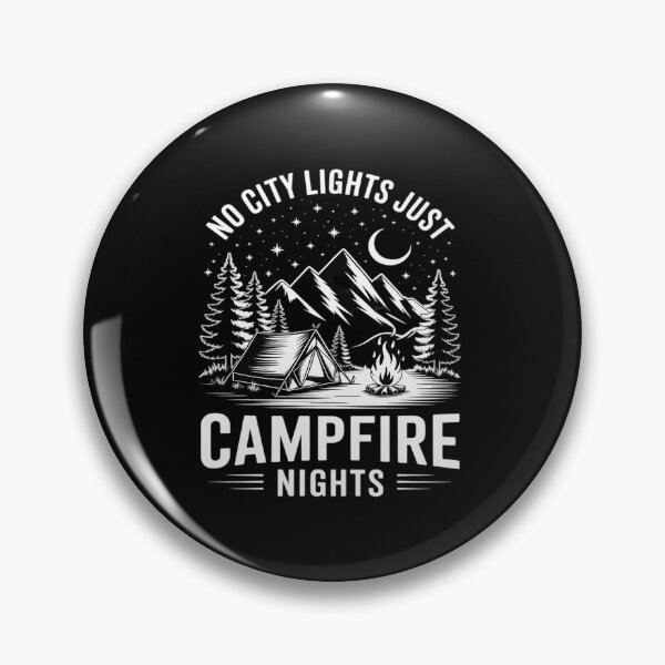 Item preview, Camping Life No City Lights Just Campfire Nights Camp Camper designed and sold by tabdejinti.