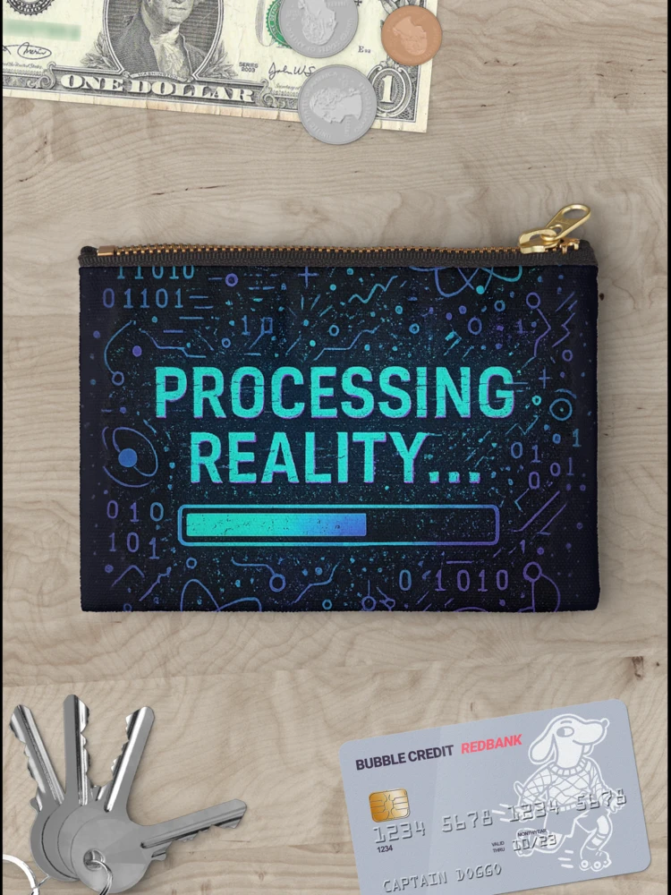 Thumbnail 3 of 4, Zipper Pouch, Processing Reality designed and sold by Bellassi.