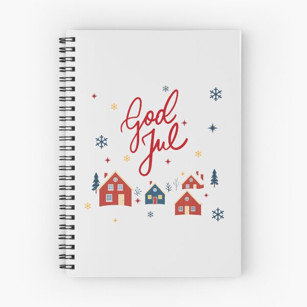 Item preview, Nordic Houses – Cozy Winter Village Design designed and sold by LitaBarc.