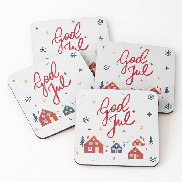Item preview, Nordic Houses – Cozy Winter Village Design designed and sold by LitaBarc.