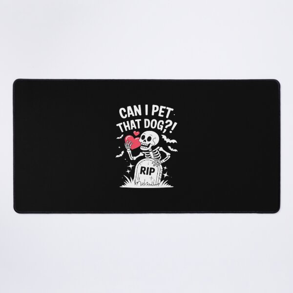 Item preview, Can I Pet That Dog Skeleton Dog Lover designed and sold by tabdejinti.