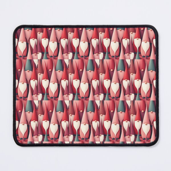 Item preview, Nordic Christmas Choir Gnomes Mid-Century Modern Vibes designed and sold by taiche.
