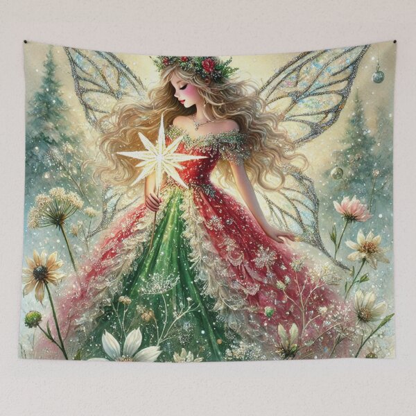 Item preview, Luminara, the Christmas Star Guardian designed and sold by Dream Bloom Gallery.