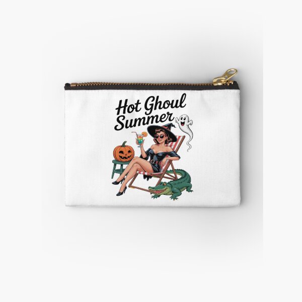 Item preview, Hot Ghoul Summer Spooky Boo Beach Halloween Summerween designed and sold by JenniferRudol.