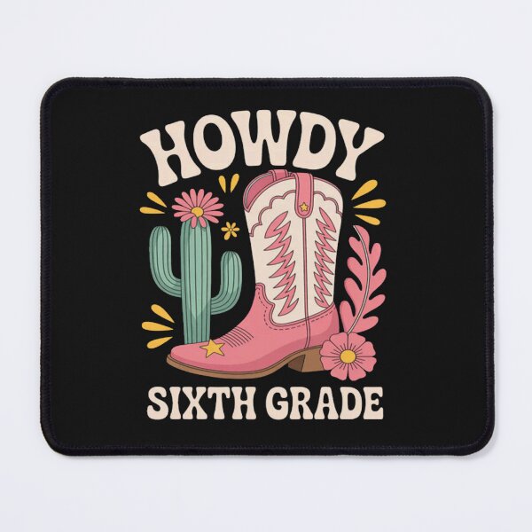 Item preview, Howdy Sixth Grade Back To School Teacher Western Cowgirls designed and sold by JenniferRudol.