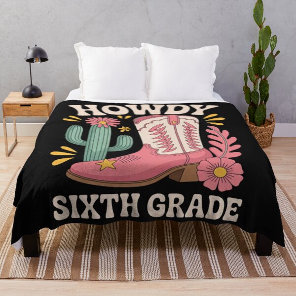 Item preview, Howdy Sixth Grade Back To School Teacher Western Cowgirls designed and sold by JenniferRudol.