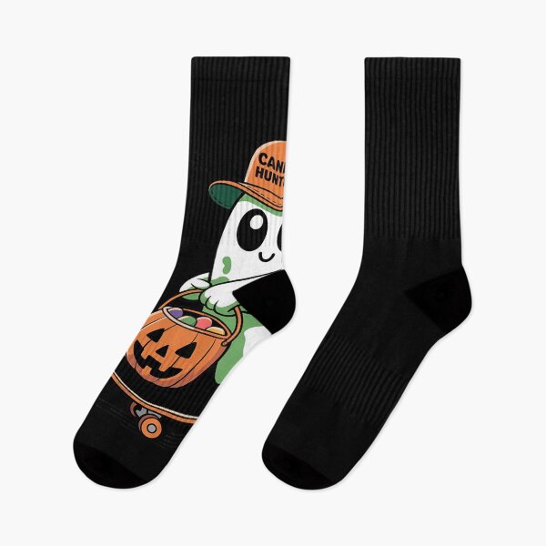 Item preview, Candy Hunter Cute Camo Boo Ghost Halloween Pumpkin designed and sold by ticlitule.