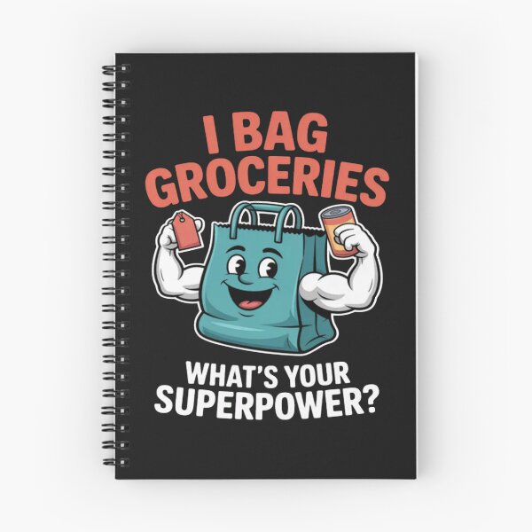 Item preview, I Bag Groceries Whats Your Superpower Funny Grocery designed and sold by StacyAntunez6.