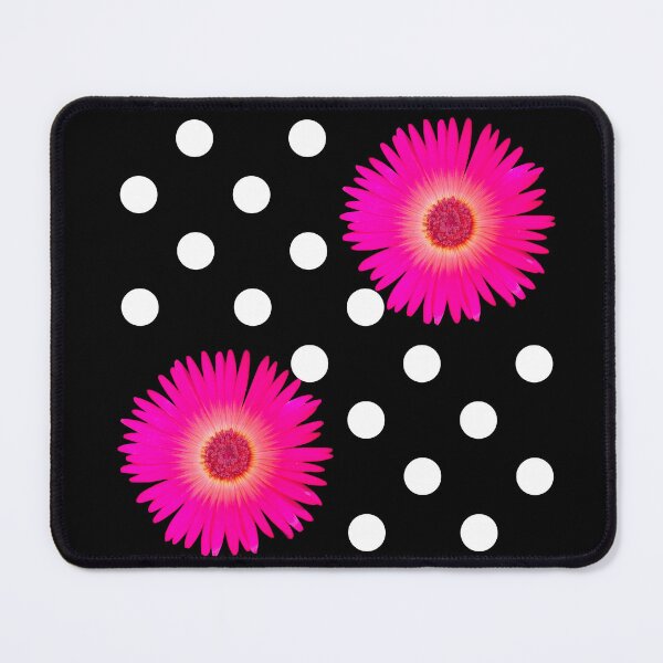 Item preview, Happy Playful Retro Polka Dot Pink Daisy Charm Shapes Mania designed and sold by Shapes-Mania.