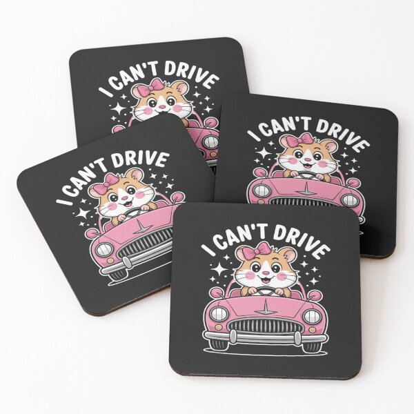 Item preview, I Cant Drive Funny Hamster designed and sold by StacyAntunez6.