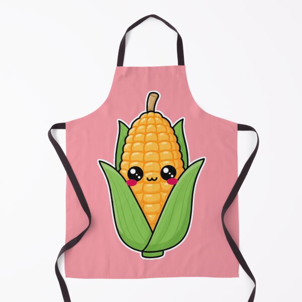 Item preview, Corny Friend – Happy Kawaii Corn Illustration designed and sold by OOStudio.