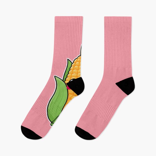 Item preview, Corny Friend – Happy Kawaii Corn Illustration designed and sold by OOStudio.