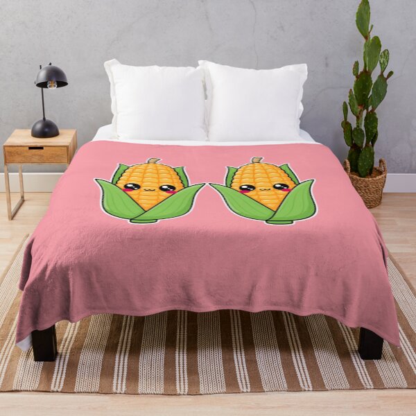 Item preview, Corny Friend – Happy Kawaii Corn Illustration designed and sold by OOStudio.