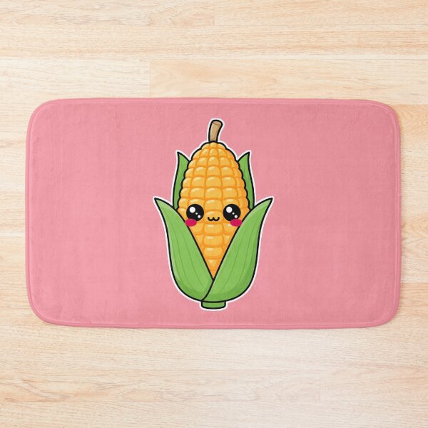 Item preview, Corny Friend – Happy Kawaii Corn Illustration designed and sold by OOStudio.