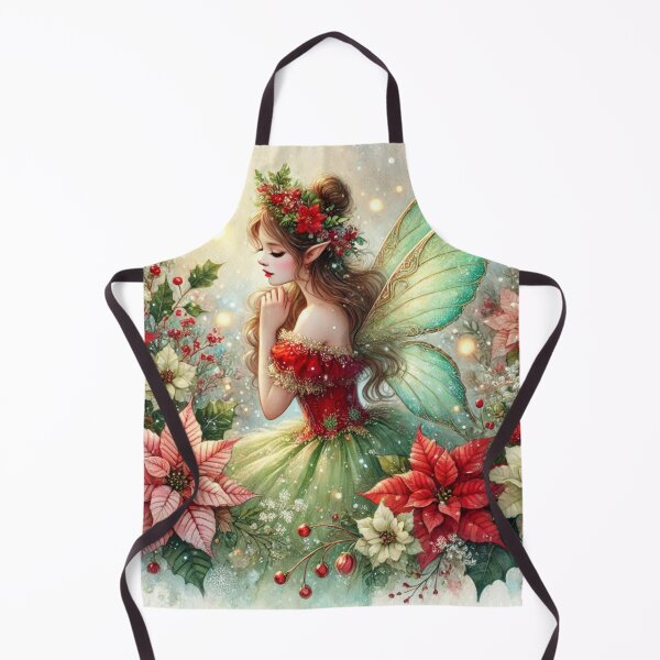 Item preview, Seraphina, the Poinsettia Whisperer designed and sold by Oonward2021.