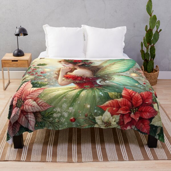 Item preview, Seraphina, the Poinsettia Whisperer designed and sold by Oonward2021.