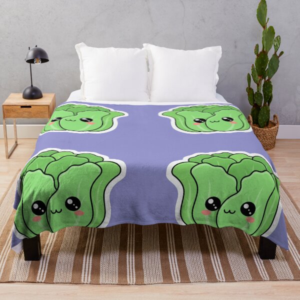 Artikelvorschau, Lettuce Love – Niedliche Kawaii-Kunst mit grünem Gemüse entworfen und verkauft von OOStudio.