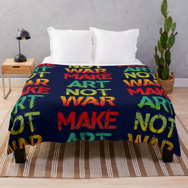 Item preview, Make Art Not War  designed and sold by RaiAhalyas.