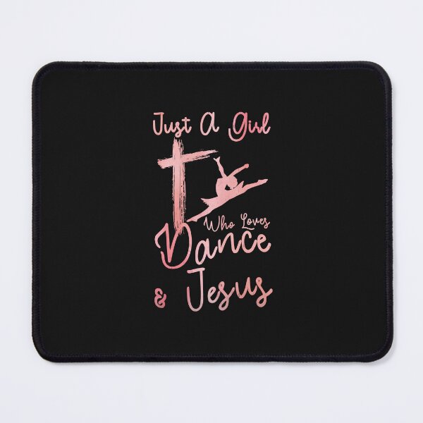 Item preview, Just a Girl Who Loves Dance and Jesus T-Shirt designed and sold by LarryMBrown.