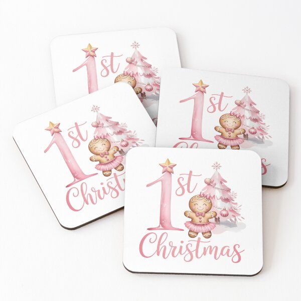 Item preview, Baby's First Christmas Baby Keepsake, My First Christmas Santa Christmas Family Holiday Christmas designed and sold by PunkNation-Arts.