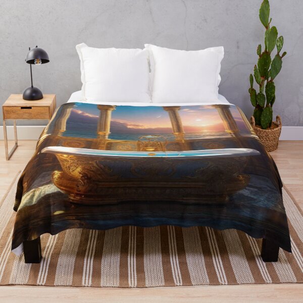 Item preview, Luxurious Bath at Sunset designed and sold by afrancisCL.