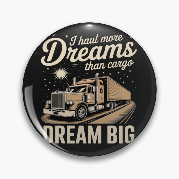 Item preview, I Haul More Dreams Than Cargo Brush Script designed and sold by StacyAntunez6.