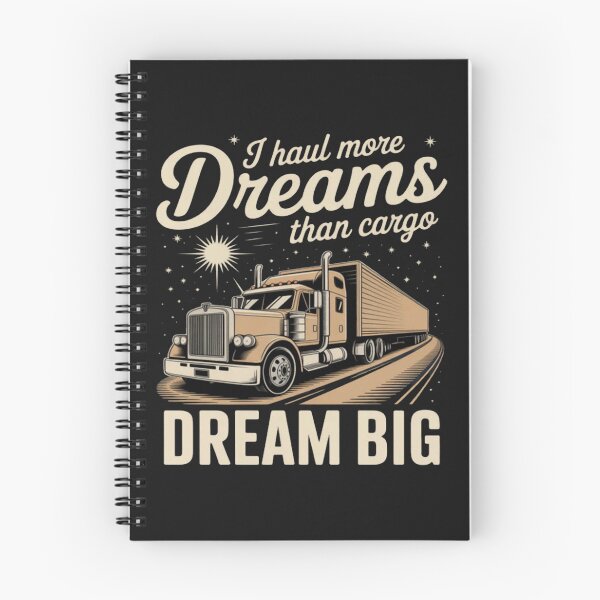 Item preview, I Haul More Dreams Than Cargo Brush Script designed and sold by StacyAntunez6.
